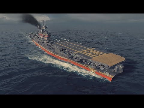 World of Warships - Azur Lane Enterprise Strikes
