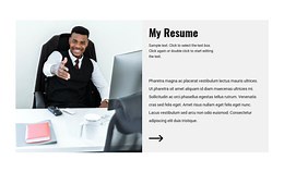 Lawyer CV - CSS Template by Nicepage