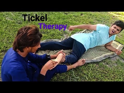 Tickle Therapy Massage for Stress Relief | ASMR Relaxation