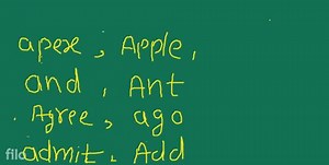 WORKSHEET - 1 Write two words for each sound: - ap - an -a g - ... | Filo