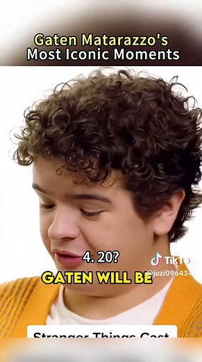 Gaten Matarazzo’s Most Iconic Moments #gatenmatarazzo | Gaten Matarazzo