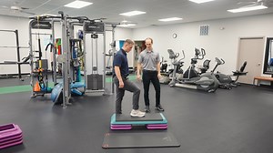 Lateral Step-Up to Single Leg