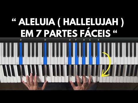 Aprenda ALELUIA ( HALLELUJAH ) de Gabriela Rocha em 7 Partes Simples no Teclado!
