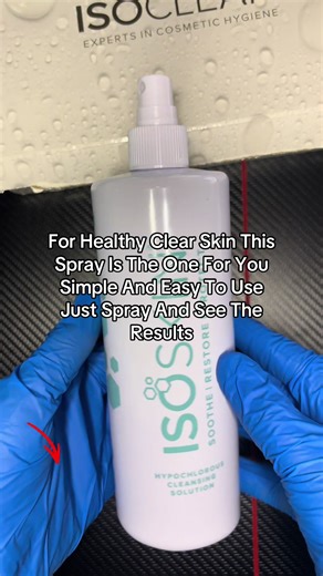 Quick And Easy Skincare Product That Cleans The Skin With A Spray #skincare #isoskin #fyp #tiktokmademebuyit #tiktokshop