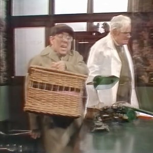Corbett visits Barker's veterinary surgery to complain about his inactive tortoise | British Comedy Classics