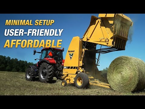 604R Classic Hay Baler in Action