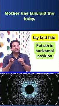 Stop Saying This Wrong ❌ | Lie vs Lay vs Lied | Learn English with Dr. Amit Shishodia