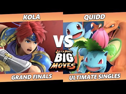 LMBM 2022 GRAND FINALS - Kola (Roy) Vs. Quidd (Pokemon Trainer) SSBU Ultimate Tournament