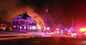 Crews respond to box alarm fire in Monroe