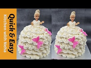 Simple and Easy Doll Cake | How To Make Doll Cake at Home l Doll Cake Tutorial | Barbie Doll Cake