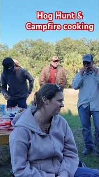 Hog Hunt & Campfire Cooking, a New Years Family Tradition 101 Ranch ‪@shurthang‬