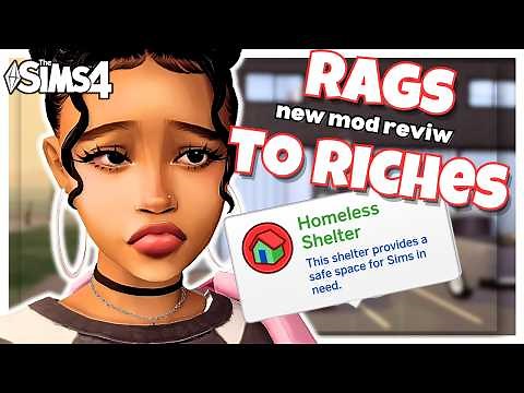 MUST HAVE Sims 4 Rags To Riches Mod + Gameplay Review