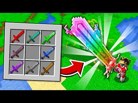 Je peux CRAFT des ÉPÉES EXTREMES !