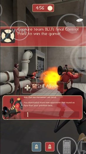 TF2C Android - Gameplay Offline with Bots {map:HYDRO}