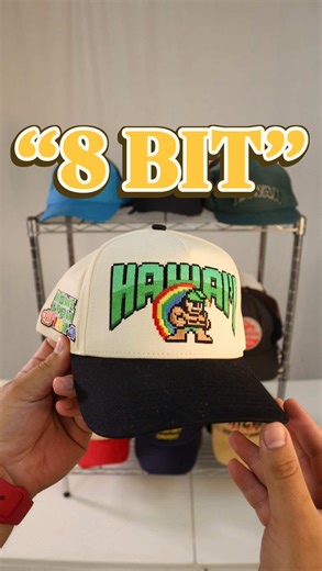 My Hat Collection | ep. 7 . “HI 8bit SnapBack” @BreakingBvnk . #hatcollection#snapback#HI#hawaii#oahu#shoplocal#breakingbvnk#8bit#hat