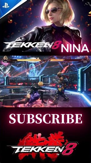 Nina fight 6 #viralvideo #tekken8 #comboes #pcgaming #2025short