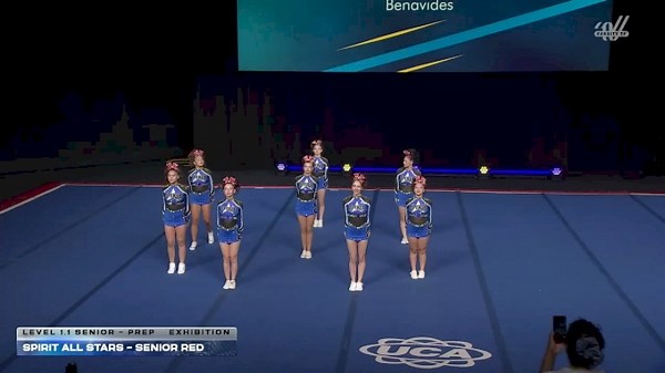 Spirit All Stars - Senior Red [2026 L1.1 Senior - PREP Exhibition] 2026 UCA & UDA All Star Nationals