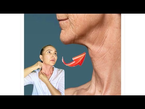 Get Rid Of SAGGING NECK Skin, Neck Wrinkles and Turkey Neck with Amazing Massage Methods 