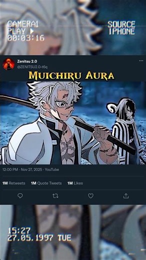 Muichiro AURA EXPLOSION 😳🔥 (God Level Moment!)