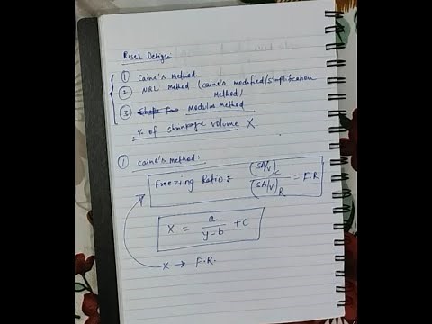 Design of Riser (Caine's method, NRL Method, Modulus method)