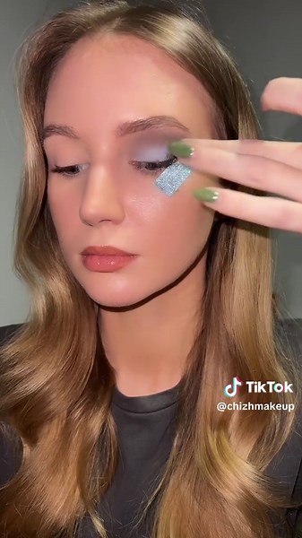 eye makeup ❄️✨🩵 #eyemakeuptutorial #eyemakeuplook #eyemakeup #eyeshadowtutorial #eyeshadow #makeuphacks #makeuptutorial #makeup