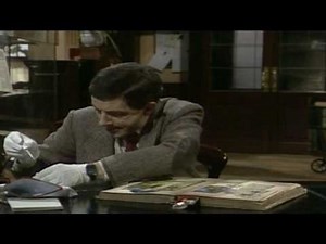 Mr Bean - Library book ruined