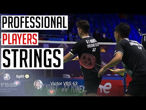 Asking Professional Players what String they use!