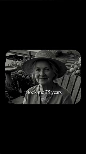 75 years of wisdom in 1 minute..