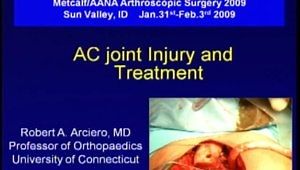 AC joint injury and treatment