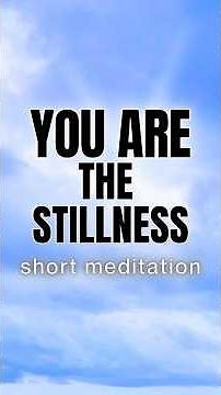 Find The Stillness Inside Of You