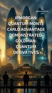 Quantum Computing in Finance — Why It's the First Killer Application #futuretech #finance #ai