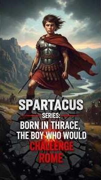 Spartacus Series Ep: 1 || Born in Thrace, The Boy Who Would Challenge Rome || #history #spartacus .