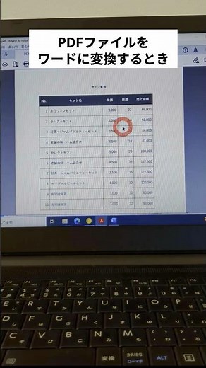 【ワード】超簡単にPDFをワードに変換