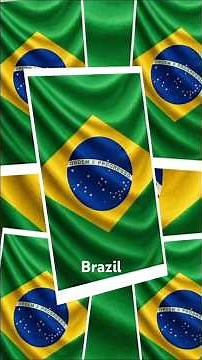 Flags Around The world: Brazil 🇧🇷