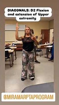 PNF diagonals made easy D2.UE flexion and extension