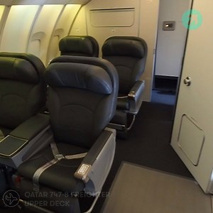We're taking a tour of the upper deck on a Qatar 747 freighter — and we're taking you with us. | The Points Guy
