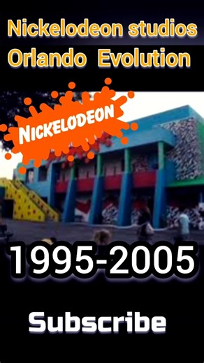 Nickelodeon Studios Orlando Evolution! #shorts #nickelodeon #studios #evolution