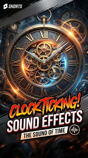Clock ticking | Clock Ticking Sound Effect HD | Tick Tock Audio #soundeffects @totalsoundeffect