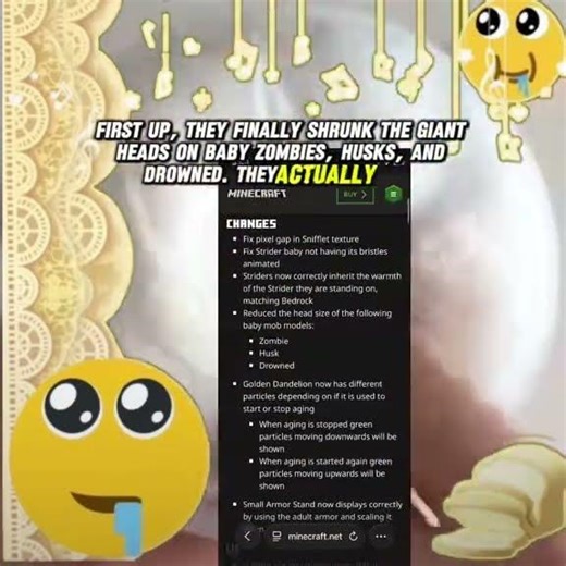 Minecraft Snapshot 26.1 Snapshot 10is here!#Minecraft #long #fyp #DurrYaps #rant