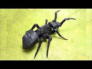 Origami - ant (tutorial)