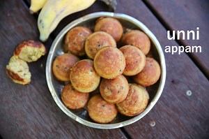 unniyappam recipe | unniappam | neyyappam | banana appam