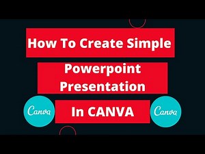 How To Create A Powerpoint Presentation from Canva