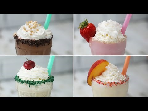 Spiked Milkshake 4 Ways