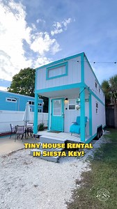 144K views · 2.6K reactions | Tiny house rental in Siesta Key, Florida!  #tinyhouse #tinyhome #beach #beachhouse #airbnb | Dream Big Live Tiny Co. | Facebook