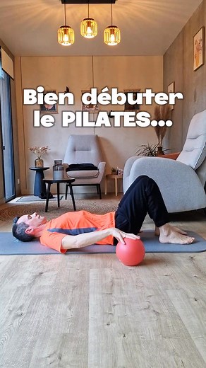 Bien débuter le Pilates avec le petit ballon (3 exercices pour débutants)✨️ #pilates #pilatesworkout #pilatesball | Fabien Pilates