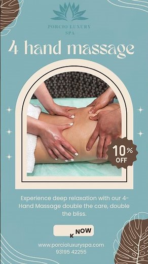 4 Hand Massage – Double the Care, Double the Bliss