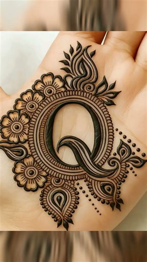 Alphabet🔡 mehandi design | A to Z mehandi design |cone designs mehandi designs