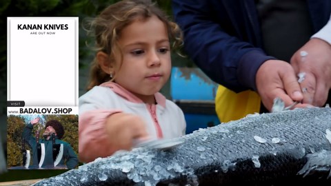 Giant Salmon Stuffed and Roasted with Vegetables
