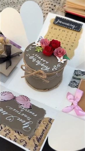 Explosion Box🌷🎀 #art #shorts #diycrafts