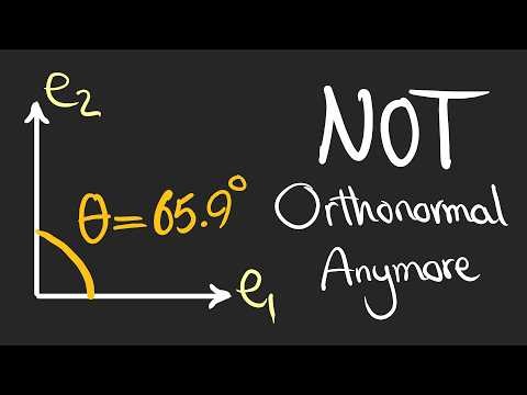 Orthonormal Basis Vectors in a New Inner Product Space